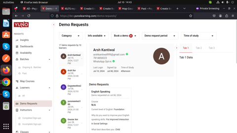 arshtesting files